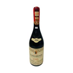 Vintage Bottle - Scarpa Barbaresco DOCG Tettineive 1981 0,75 lt. - COD. 11442