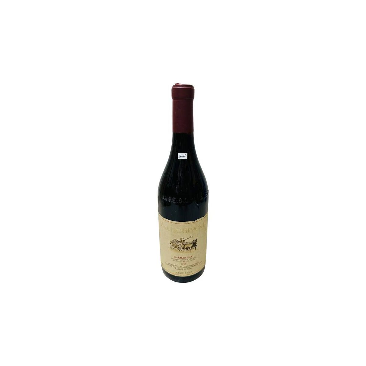 Vintage Bottle - Vecchio Piemonte Barbaresco DOCG 1987 0,75 lt. - COD. 11444