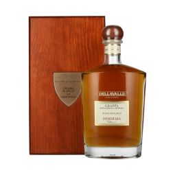 Distilleria Dellavalle - Grappa Içnvecchiata Affinata in Botti da Rum Demerara 0,70 lt. + Box Legno
