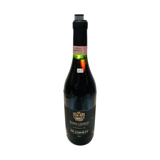 Vintage Bottle - De Forville Barbaresco DOCG 1998 0,75 lt. - COD. 11452