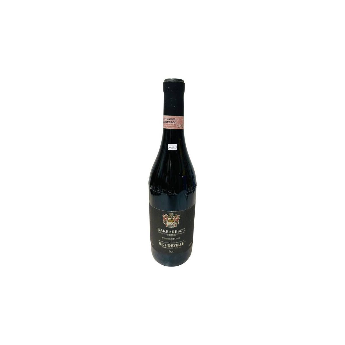 Vintage Bottle - De Forville Barbaresco DOCG 1998 0,75 lt. - COD. 11453