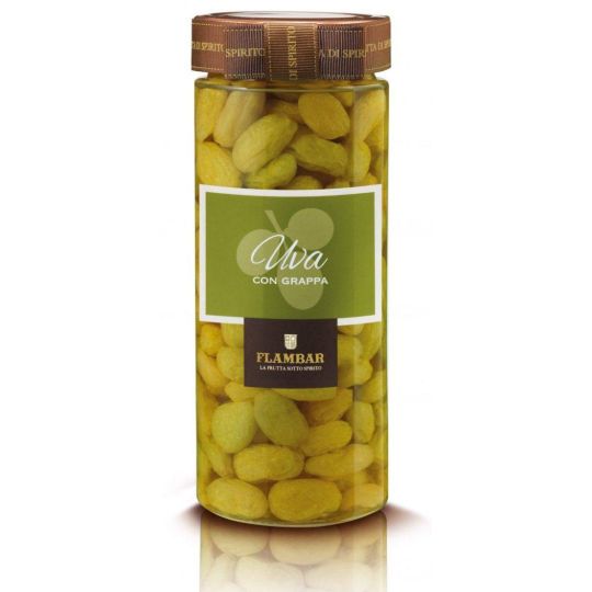 Mazzetti d'Altavilla - Frutta al Liquore Linea Goloso Uva con Grappa 660 gr.