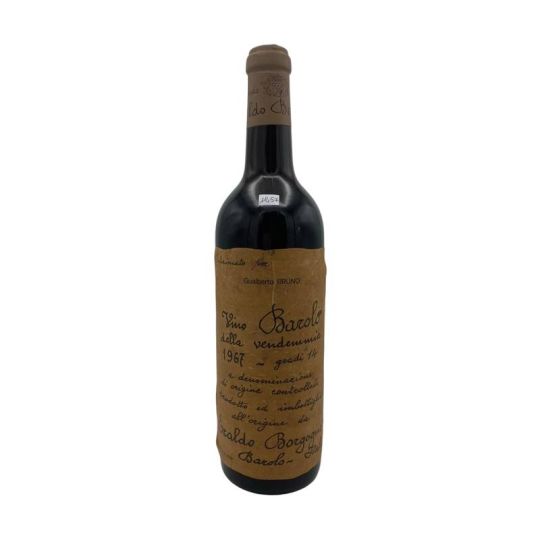 Vintage Bottle - Eraldo Borgogno Barolo DOC 1967 0,72 lt. - COD. 11457