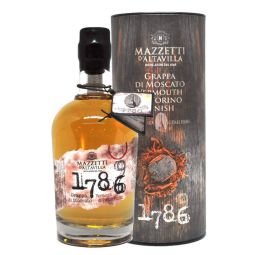 Mazzetti d'Altavilla - Grappa 1786 Grappa di Moscato Vermouth di Torino Cask Finish 0,50 lt.
