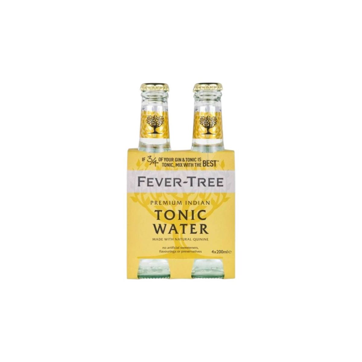 Fever-Tree - Acqua Tonica Fever-Tree Indian x 4 0,20 lt.