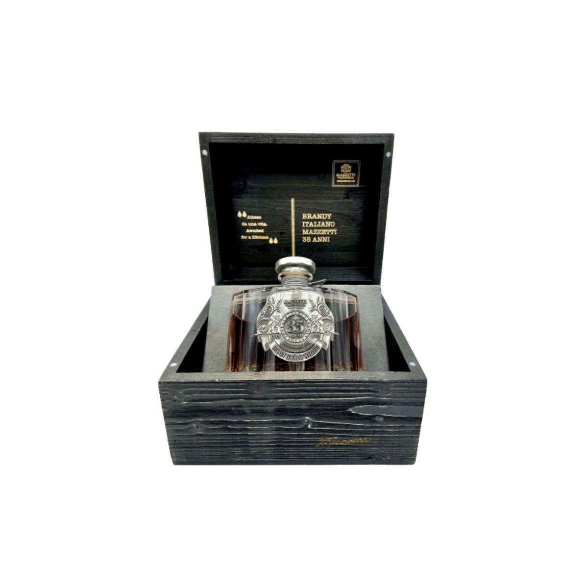 Mazzetti d'Altavilla - Brandy 35 Anni 0,70 lt. + Box Legno