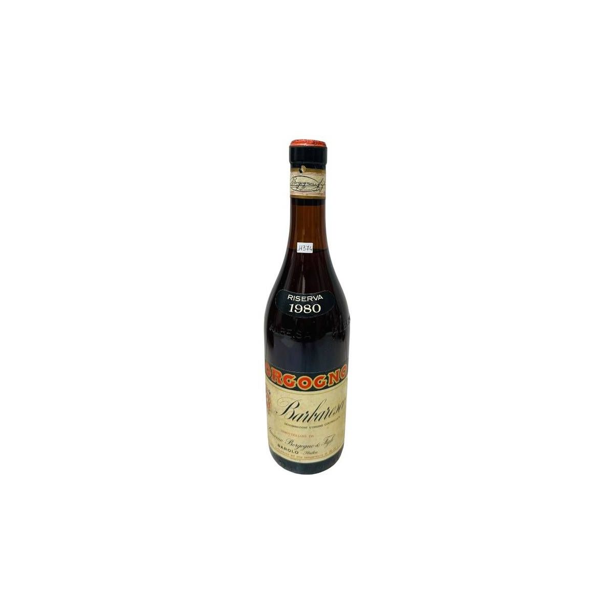 Vintage Bottle - Borgogno Barbaresco Riserva DOC 1980 0,75 lt. - COD. 11374