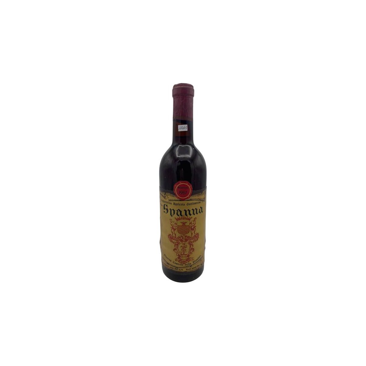 Vintage Bottle - Cooperativa Agricola Gattinarese Spanna Riserva Castello della Dionisia 1961 0,72 lt. - COD. 11461