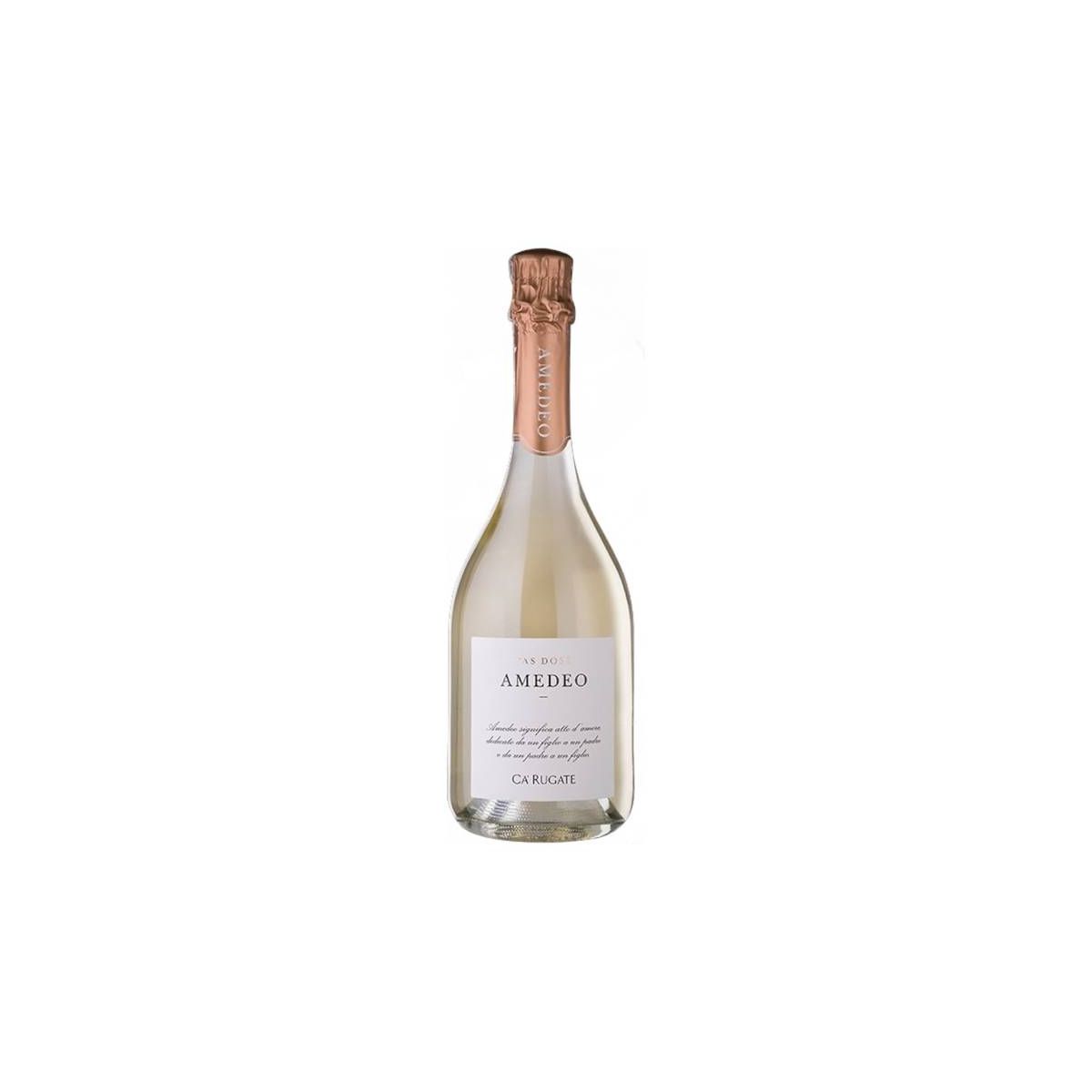 Ca' Rugate - Lessini Durello DOC Metodo Classico Amedeo 2021 Pas Dosè 0,75 lt.