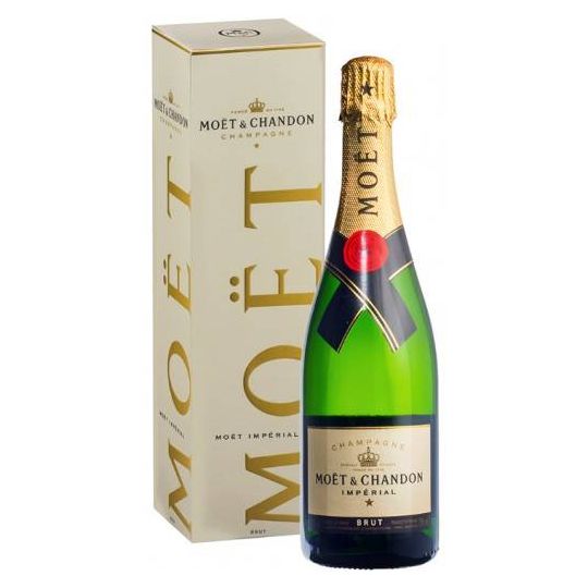 Moet&Chandon - Champagne AOC Brut Imperial 0,75 lt. + Box