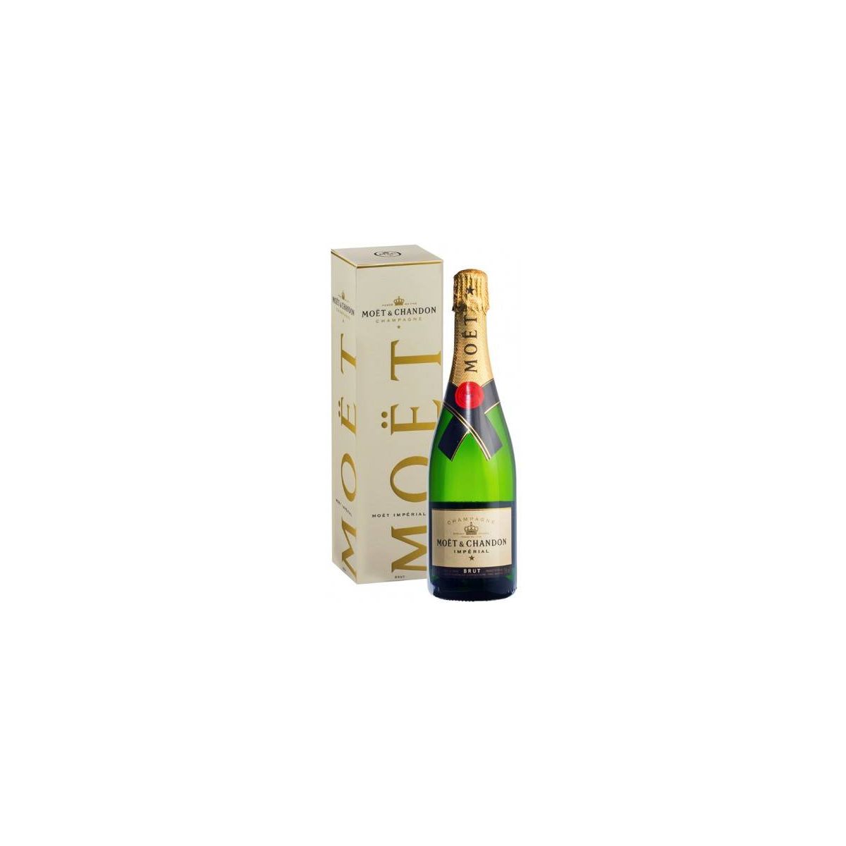 Moet&Chandon - Champagne AOC Brut Imperial 0,75 lt. + Box