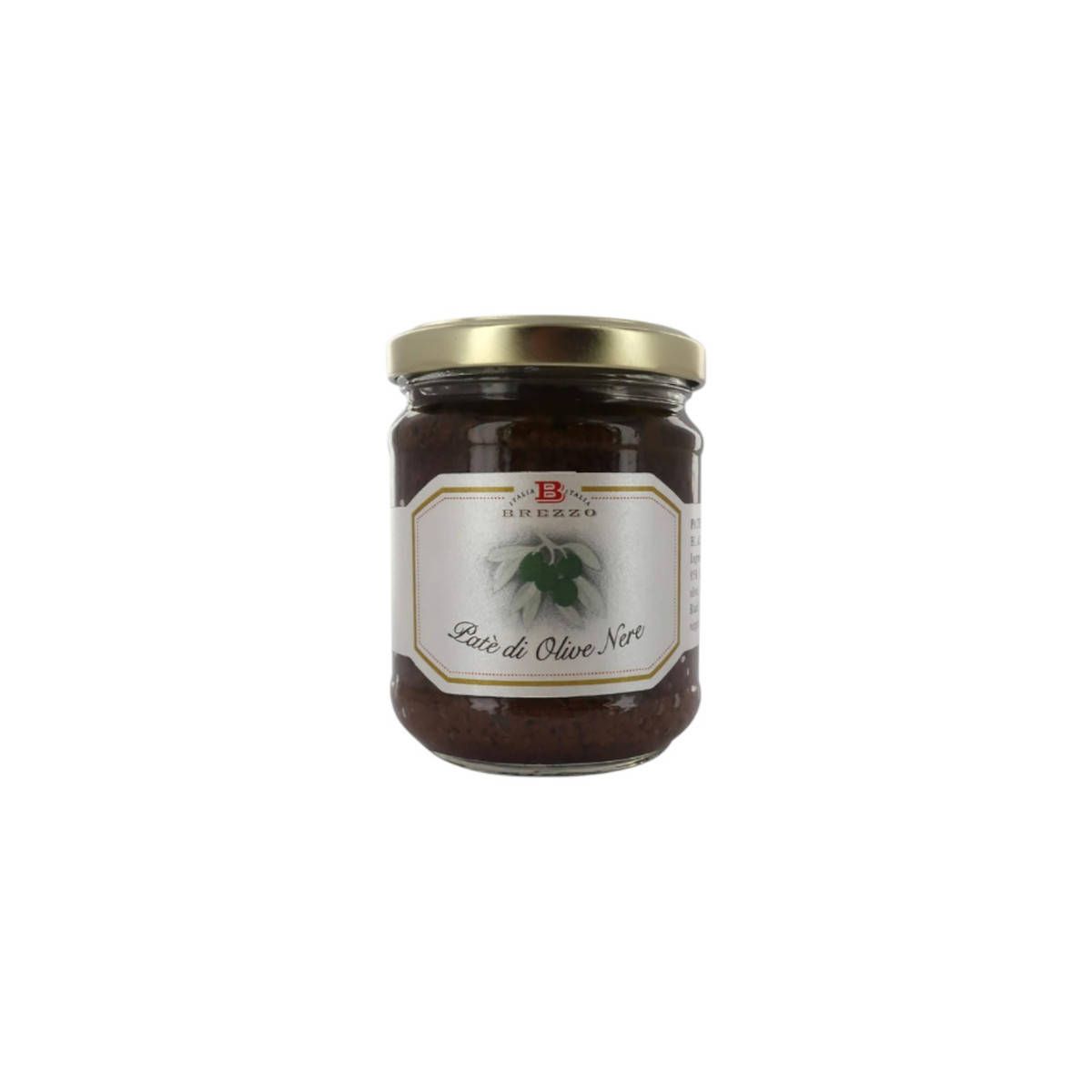 Brezzo - Patè di Olive Nere 180 gr.