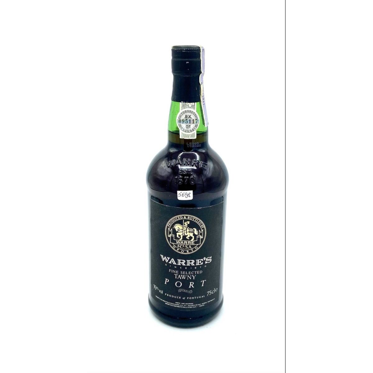 Vintage Bottle - Warre's Fine Selected Tawny Port 0,75 lt. - COD. 5698