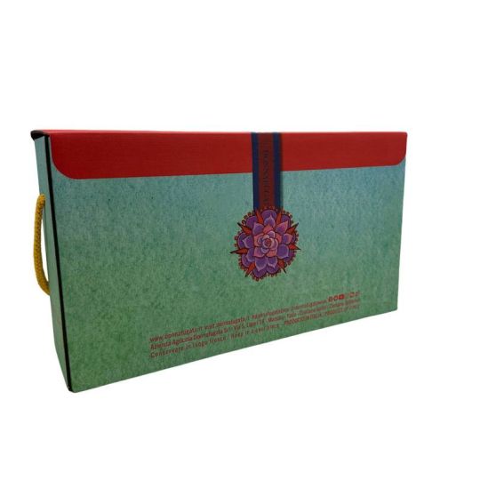 Donnafugata - Confezione Regalo porta 2 bt Donnafugata City Bag Fiori (Vuota bt NON incluse)