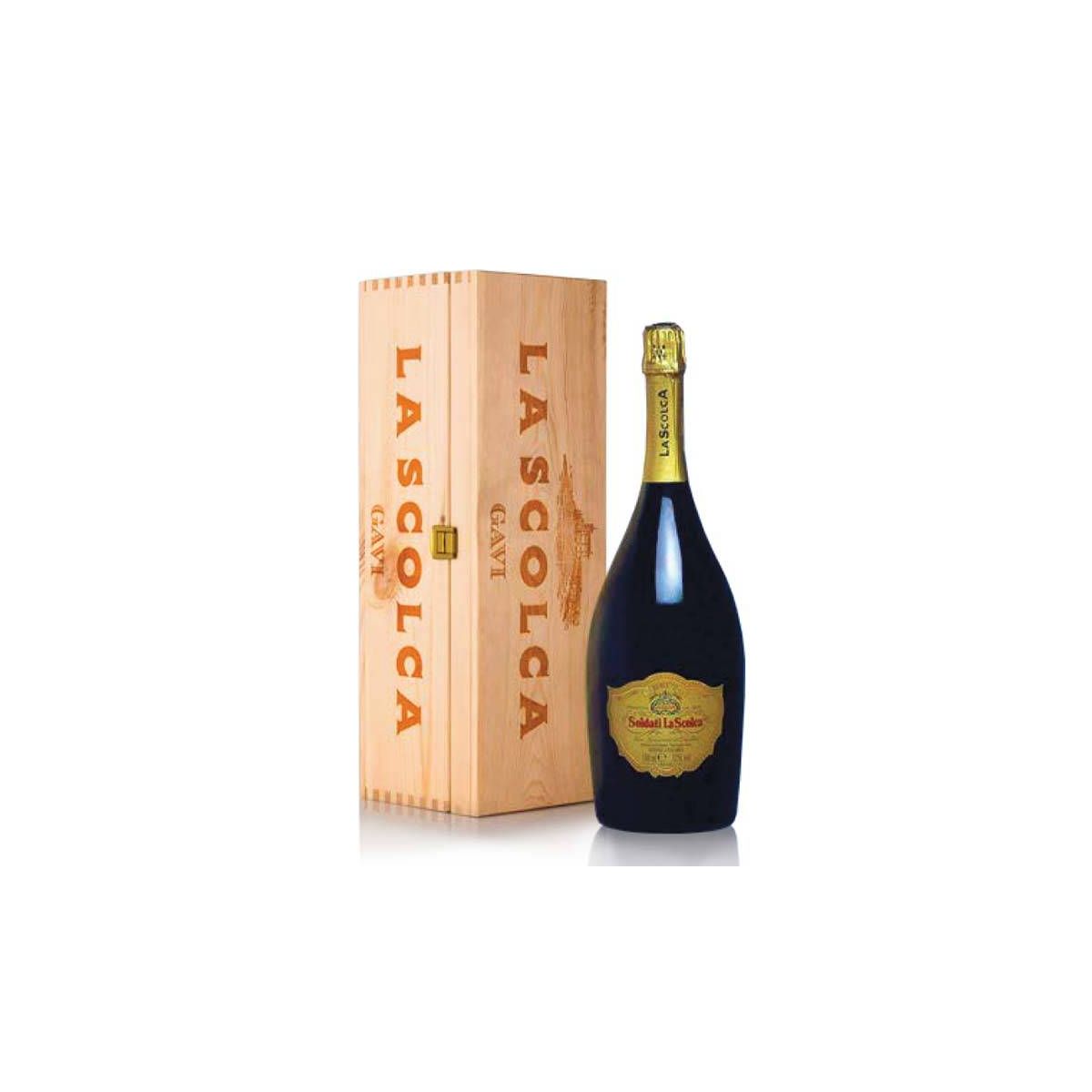 La Scolca - Metodo Classico Soldati La Scolca d'Antan 2012 Brut 1,5 lt. MAGNUM + Box Legno