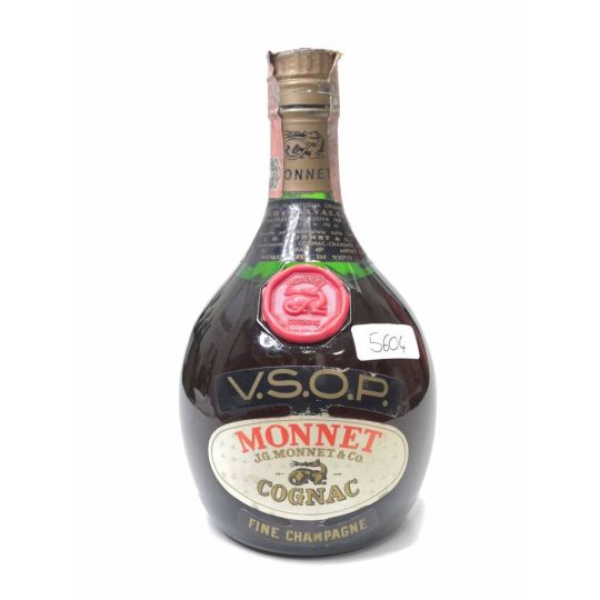 Vintage Bottle - J.G. Monnet Cognac Acquavite di Vino Fine Champagne VSOP 0,73 lt. - COD. 5604