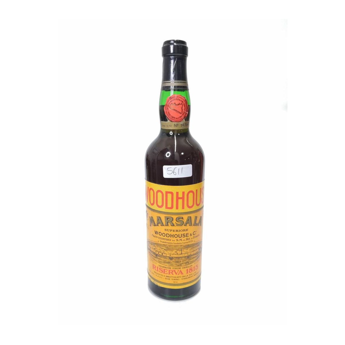 Vintage Bottle - Woodhouse Marsala Superiore Riserva 1815 0,68 lt. - COD. 5611