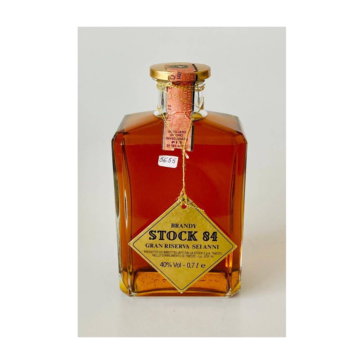 Vintage Bottle - Stock Brandy Stock 84 Gran Riserva 6 anni 0,70 lt. - COD. 5655
