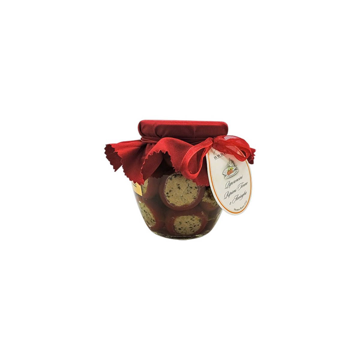 Brezzo - Peperoncini Ripieni con Tonno e Acciughe 520 gr.