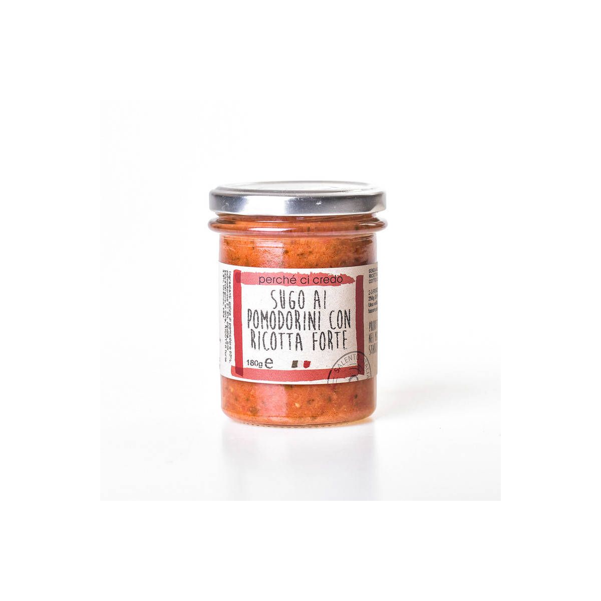 Perchè Ci Credo - Sugo di Pomodorini e Ricotta Forte 180 gr.