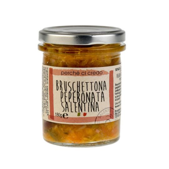 Perchè Ci Credo - Bruschetta Peperonata Salentina 180 gr.