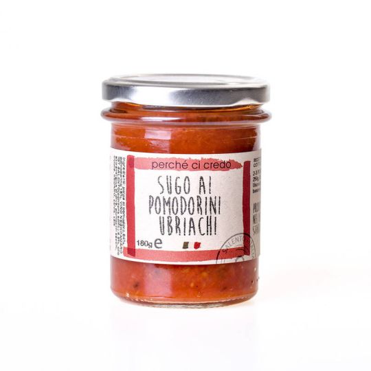 Perchè Ci Credo - Sugo di Pomodorini Ubriachi al Vino Primitivo 180 gr.