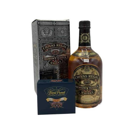 Vintage Bottle - Chivas Brothers Ltd. Chivas Regal Premium Scotch Whisky 12 y 0,70 lt. + Box & Trivial Pursit - COD. 6022