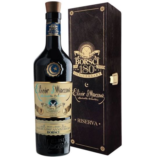 Caffo - Borsci Elisir S.Marzano Riserva 180th Anniversary 0,70 lt. + Box