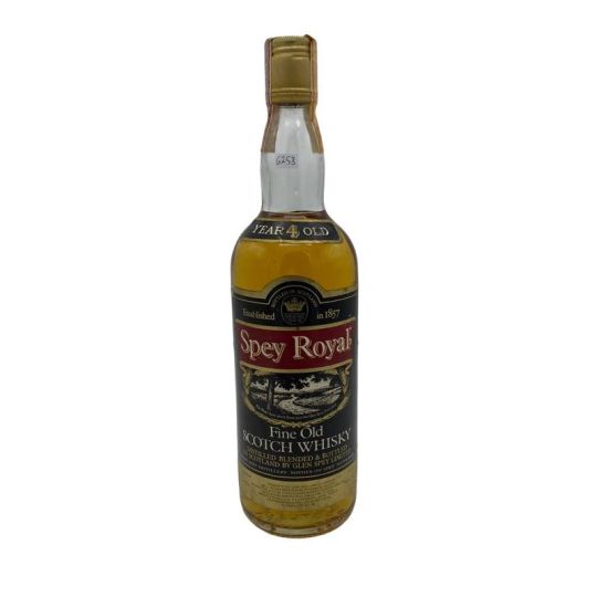 Vintage Bottle - Glen Spey Distillery Fine Old Scotch Whisky Spey Royal 4 y 0,75 lt. F.lli Pedrotti Import  - COD. 6258