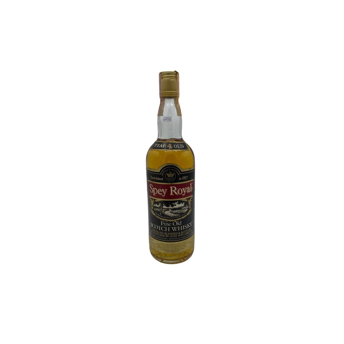 Vintage Bottle - Glen Spey Distillery Fine Old Scotch Whisky Spey Royal 4 y 0,75 lt. F.lli Pedrotti Import  - COD. 6258