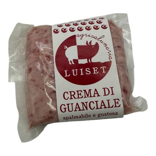 Agrisalumeria Luiset - Crema di Guanciale Spalmabile e Gustosa 200 gr. circa