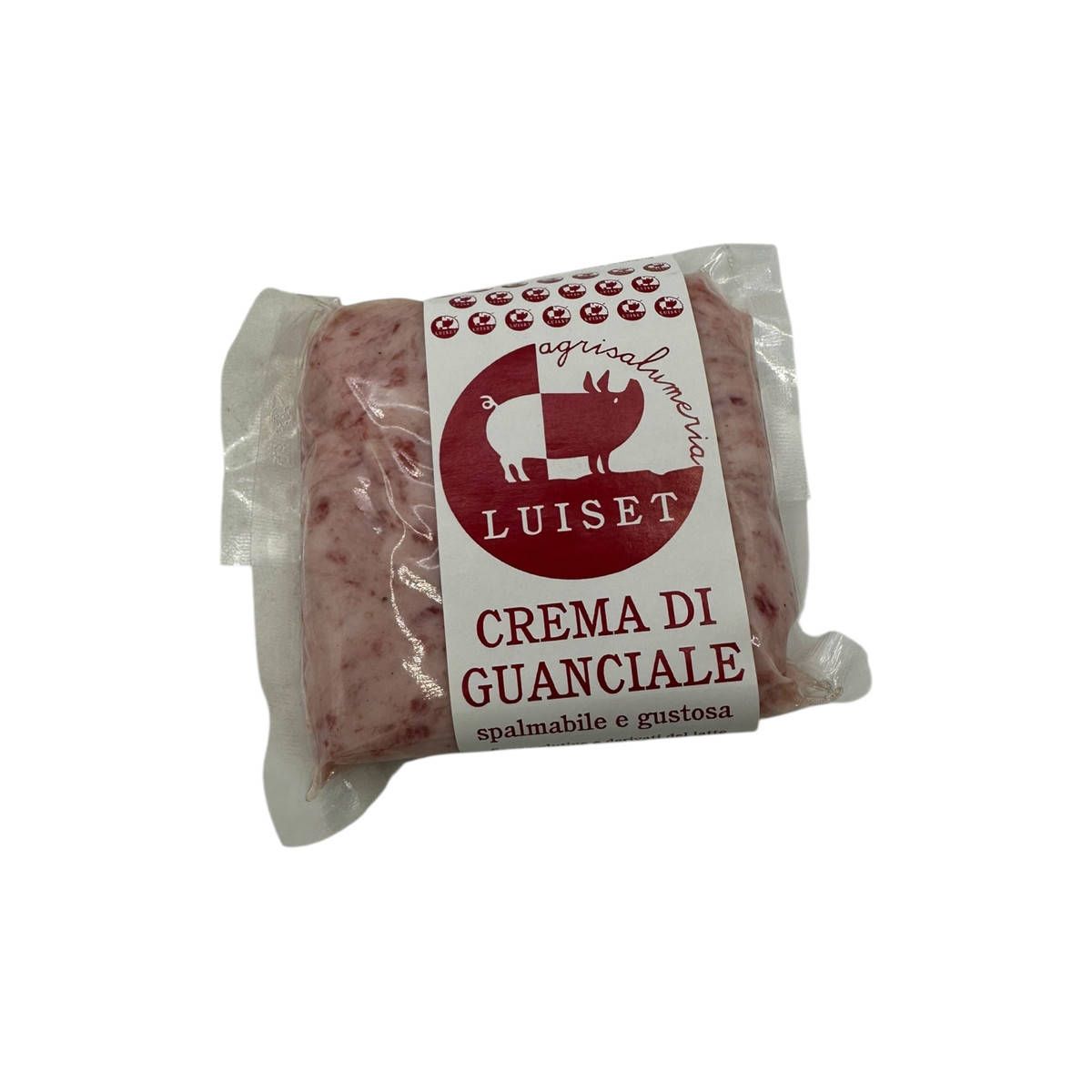 Agrisalumeria Luiset - Crema di Guanciale Spalmabile e Gustosa 200 gr. circa