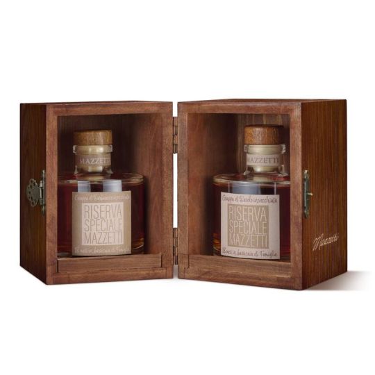 Mazzetti d'Altavilla - Grappa di Barolo e Barbaresco Riserva Riserve Speciali Mazzetti 2 bt da 0,20 lt. + Box Legno