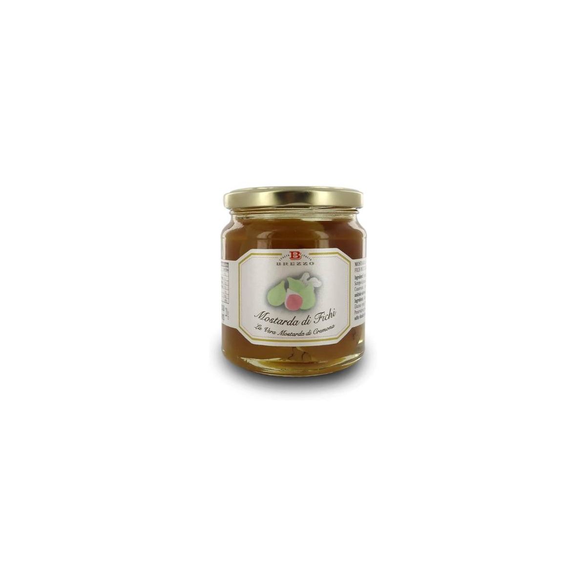 Brezzo - Mostarda di Fichi - La vera Mostarda di Cremona 380 gr.