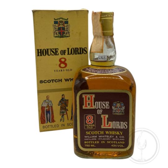 William Whiteley - Scotch Whisky House of Lords 8 y 0,75 lt. + Box SIS spa import - COD. 6343