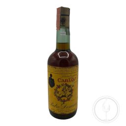 Vintage Bottle - Pedro Domecq Carlos I Brandy Solera Especial 0,75 lt. - COD. 6357