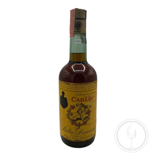 Vintage Bottle - Pedro Domecq Carlos I Brandy Solera Especial 0,75 lt. - COD. 6357