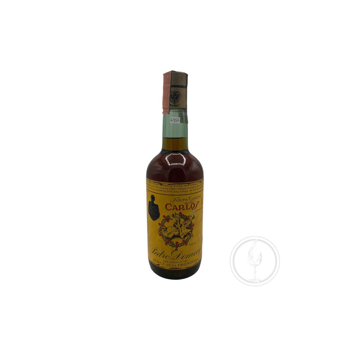 Vintage Bottle - Pedro Domecq Carlos I Brandy Solera Especial 0,75 lt. - COD. 6357