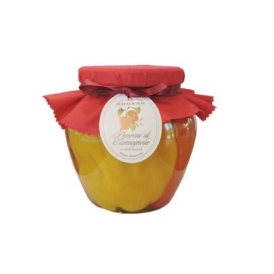 Brezzo - Peperoni di Carmagnola in Agrodolce Orcio 1,6 kg.