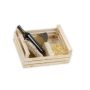 Renoir - Cassetta frutta di legno porta oggetti (vuota) H. 13,00 / L. 38,50 / P. 29,00