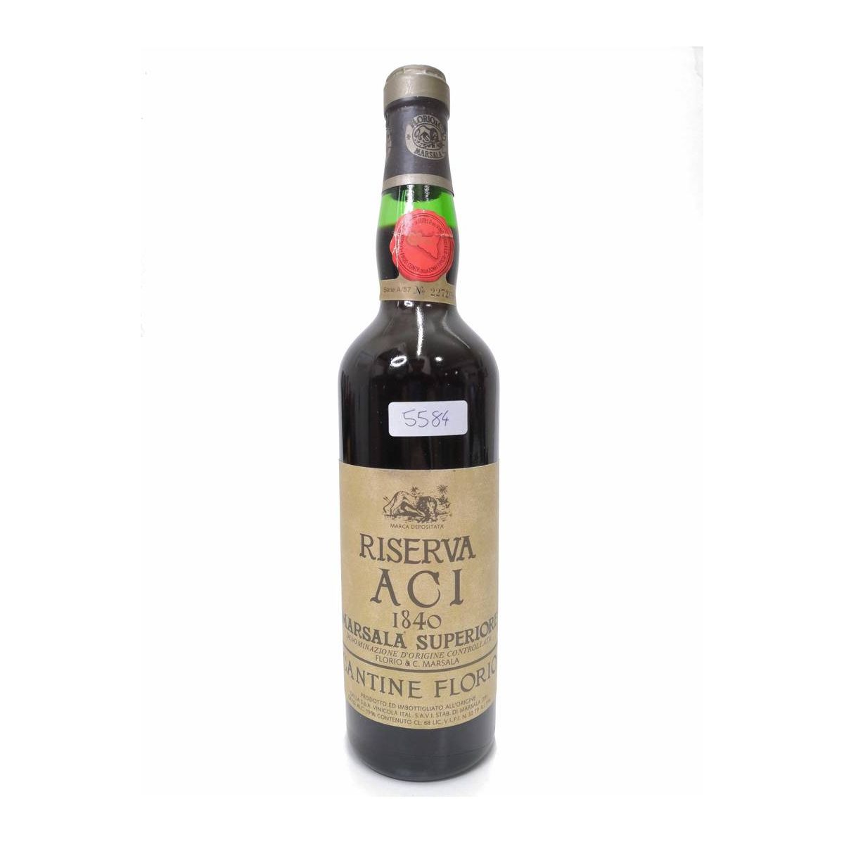 Vintage Bottle - Florio Marsala Superiore Riserva ACI 1840 0,68 lt. - COD. 5584