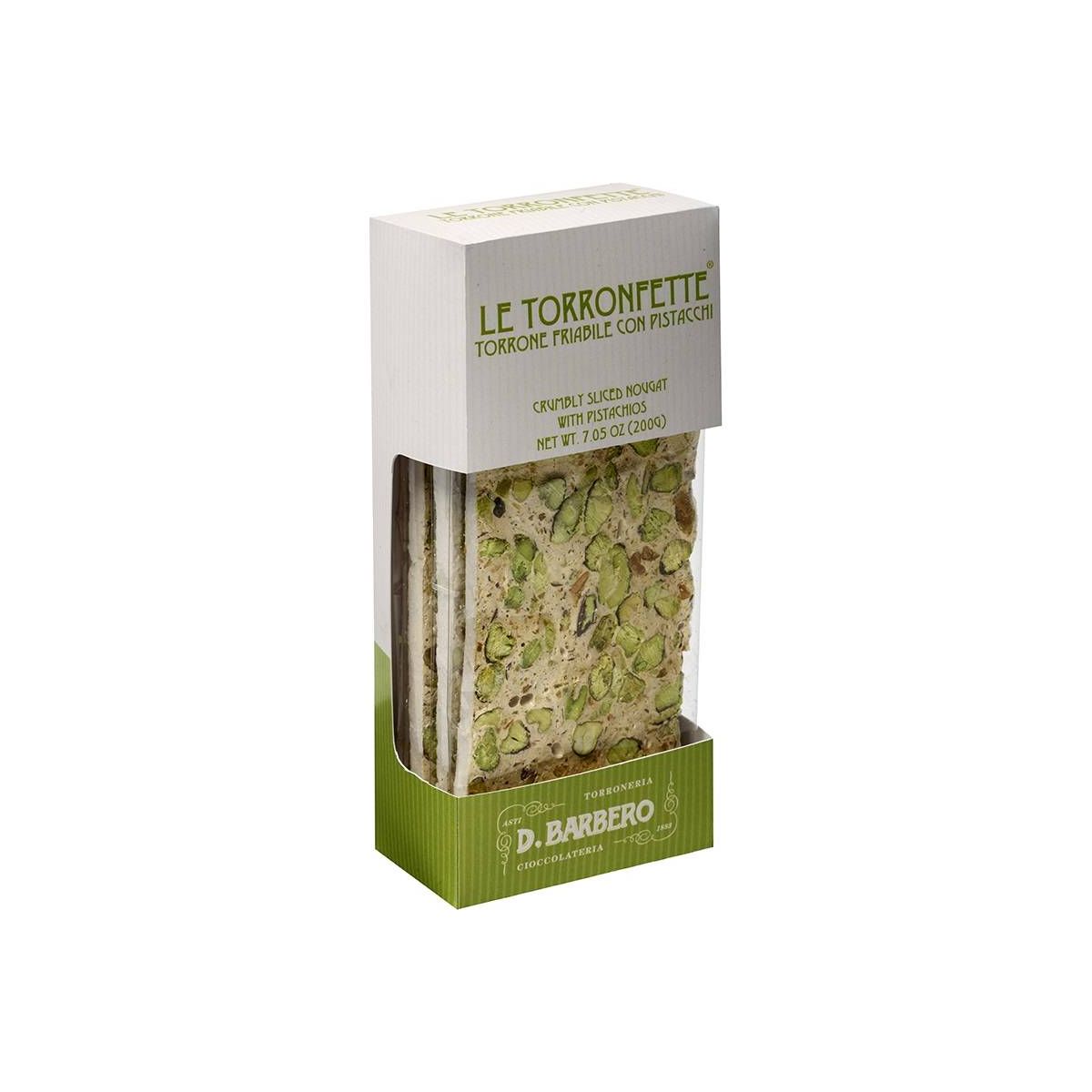 D. Barbero - Torrone Le Torronfette con Pistacchio 200 gr.