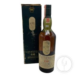Lagavulin - Single Islay Malt Whisky 16 y White Horse Distillers Glasgow 0,70 lt. + Box RUINED LABEL - COD. 6552
