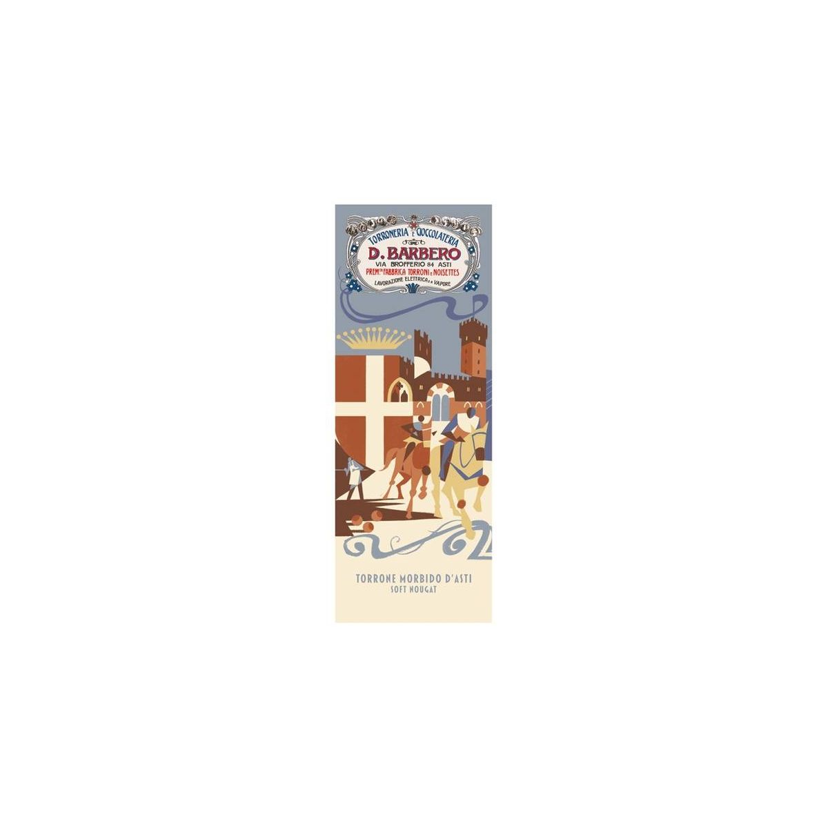 D. Barbero - Torrone Morbido d'Asti con Nocciole 150 gr.