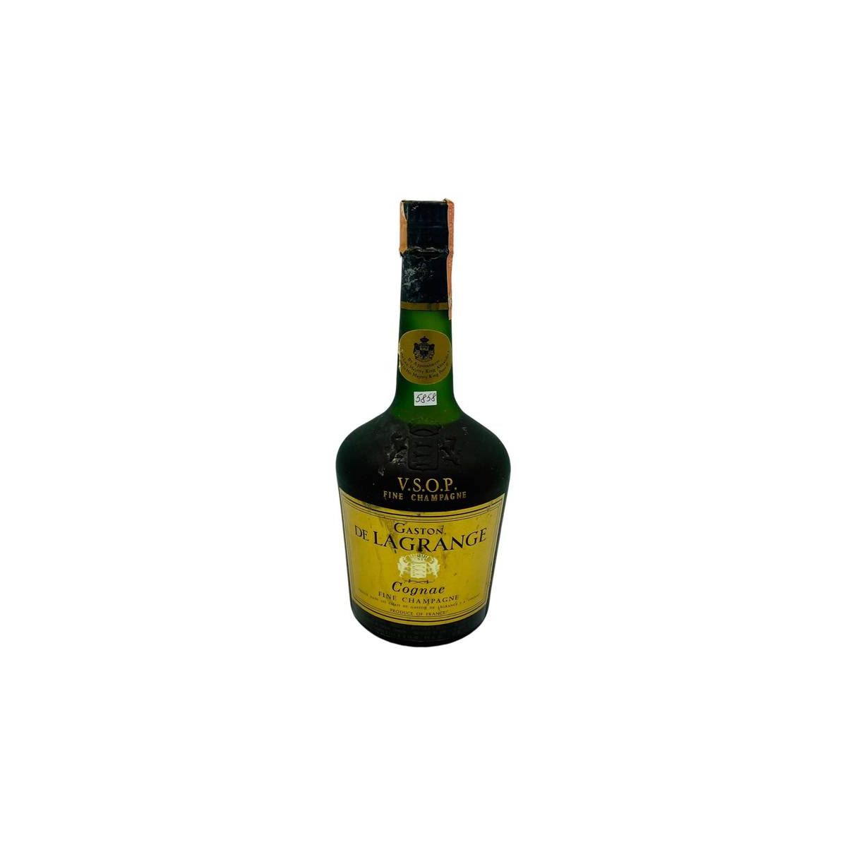 Vintage Bottle - Gaston de Lagrange Cognac Fine Champagne VSOP 0,75 lt. - COD. 5858