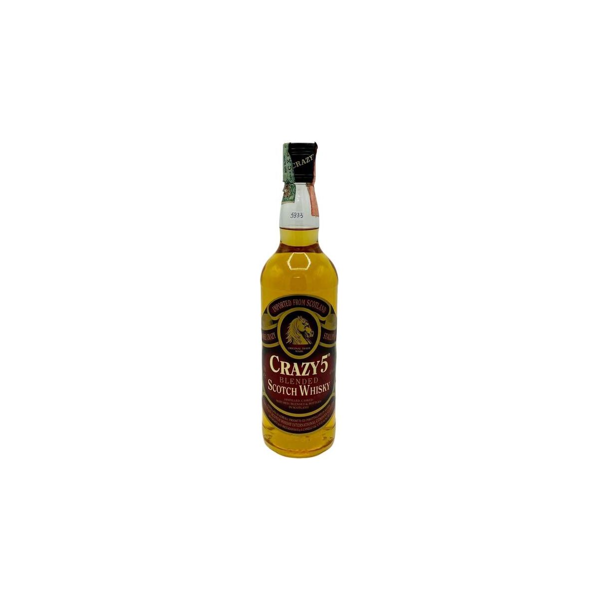 Vintage Bottle - The Crazy Stallion Blended Scotch Whisky Crazy 5 0,70 lt. - COD. 5933