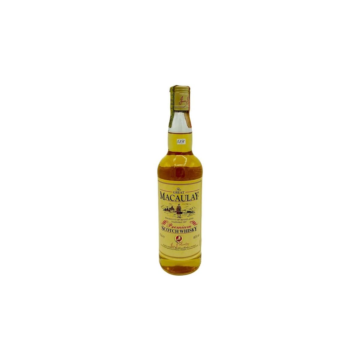 Vintage Bottle - Frank McNaughton & Company Premium Scotch Whisky The Great Macaulay 0,70 lt. - COD. 5891