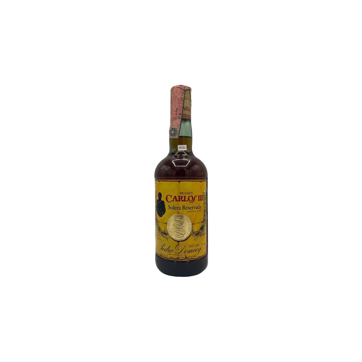 Vintage Bottle - Pedro Domecq Brandy Solera Reservada Carlos III 0,75 lt. - COD. 5986
