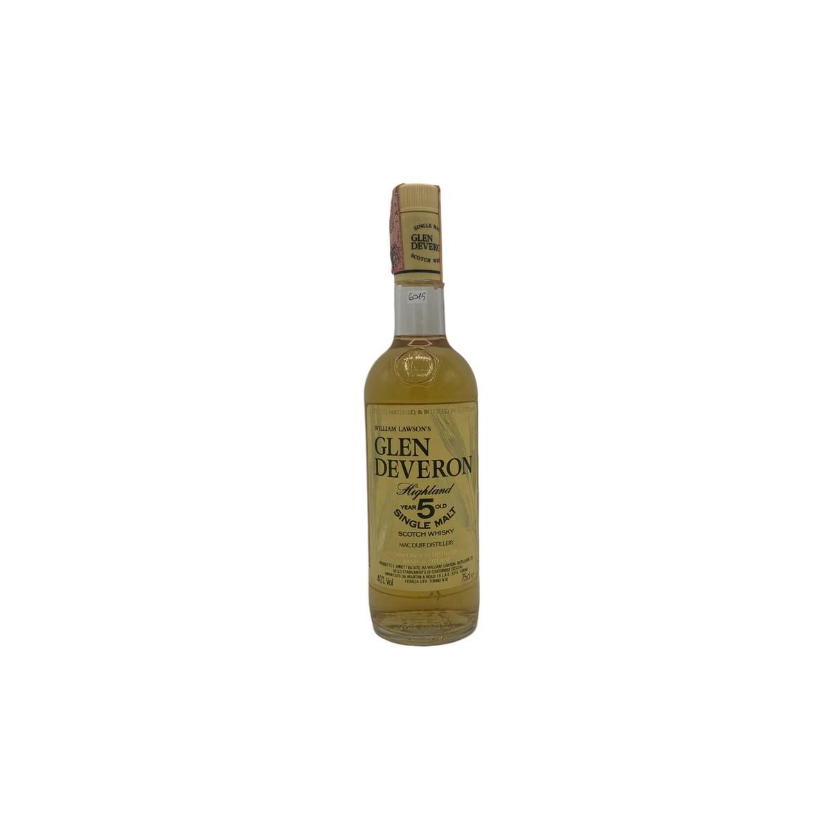 William Lawson's - Highland Single Malt Scotch Whisky Glen Deveron 5 y 0,75 lt. - COD. 6015