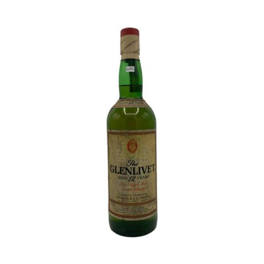 Vintage Bottle - The Glenlivet Pure Single Malt Scotch Whisky 12 y 0,75 lt. Seagram Italia import - COD. 6024